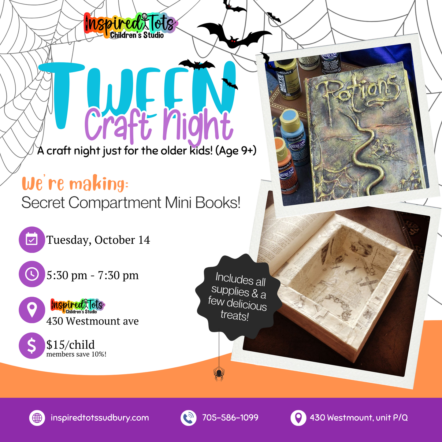 Tween Craft Night! - October 2025!