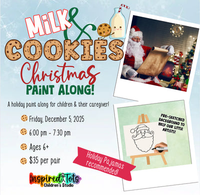 Milk & Cookies Christmas Paint Along