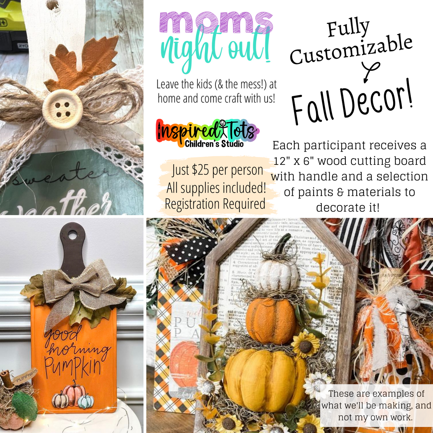 Mom's Night Out! August 30!
