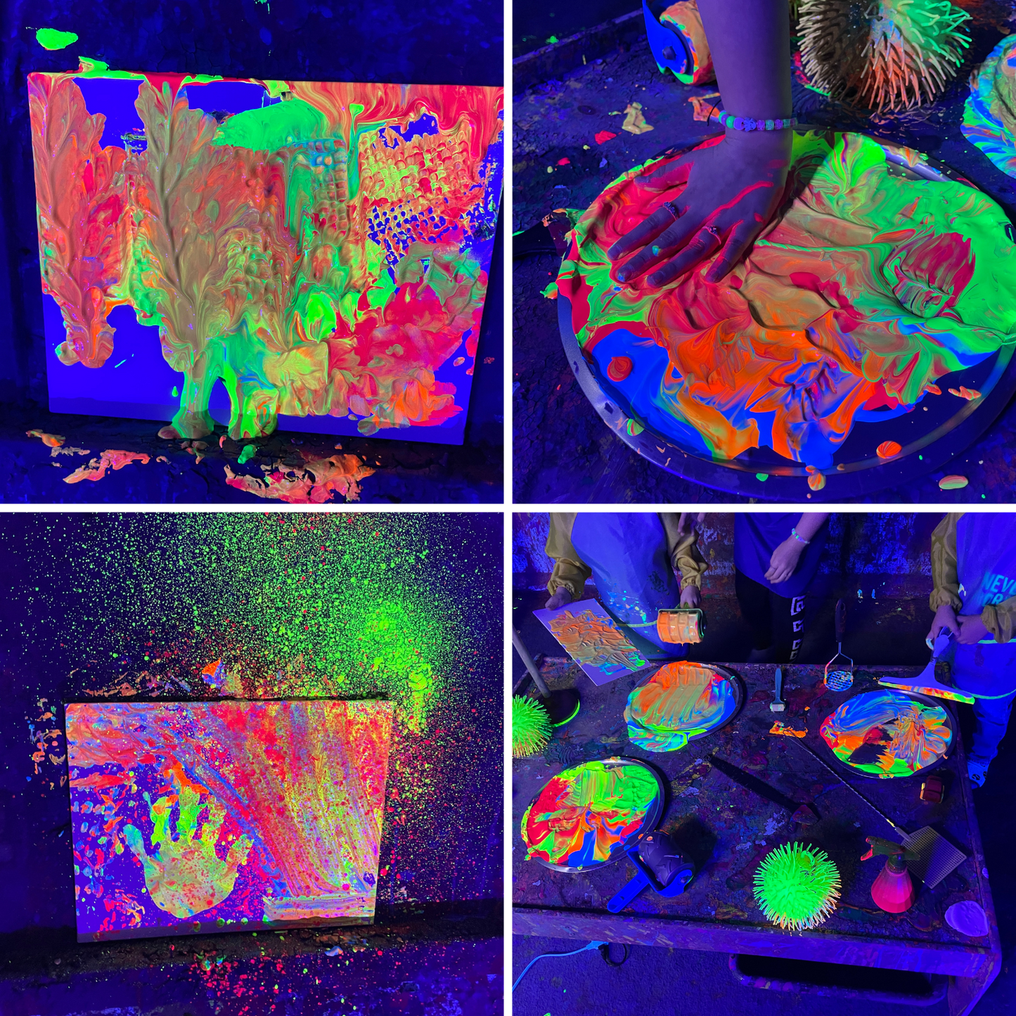 Splatter Party - Glow in the Dark upgrade