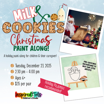 Milk & Cookies Christmas Paint Along 2