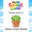 Summer Camp - August 25, 2026