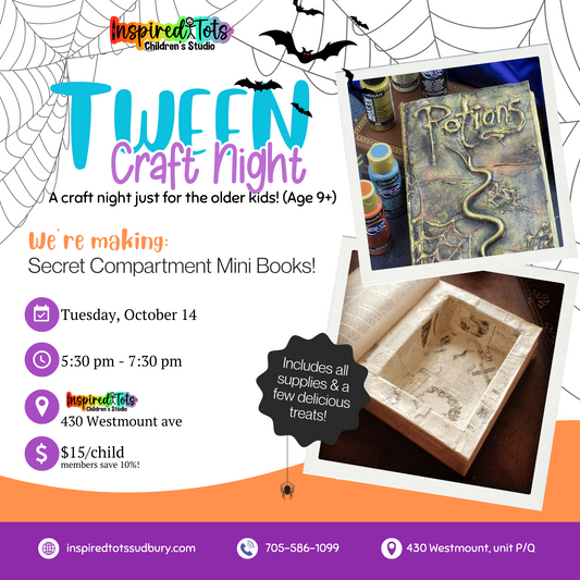Tween Craft Night! - October 2025!