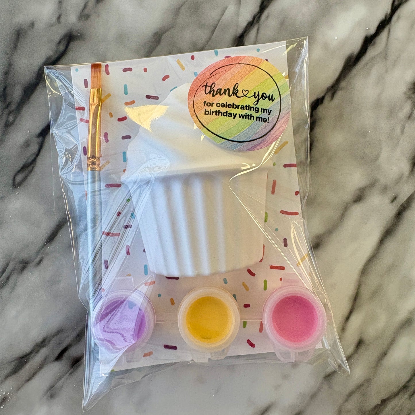 Cupcake Plaster Paint Kit!