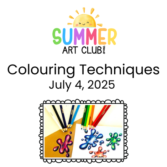 Summer Art Club - July 4!
