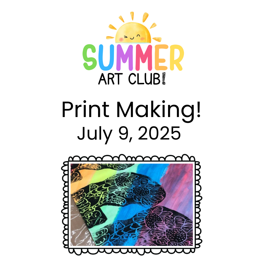 Summer Art Club - July 9!