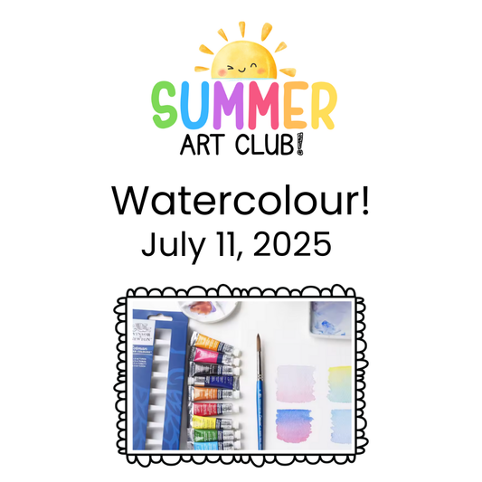 Summer Art Club - July 11!