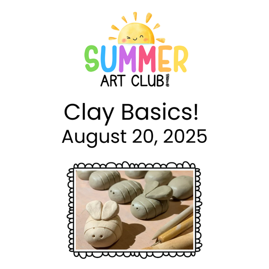 Summer Art Club - August 20!