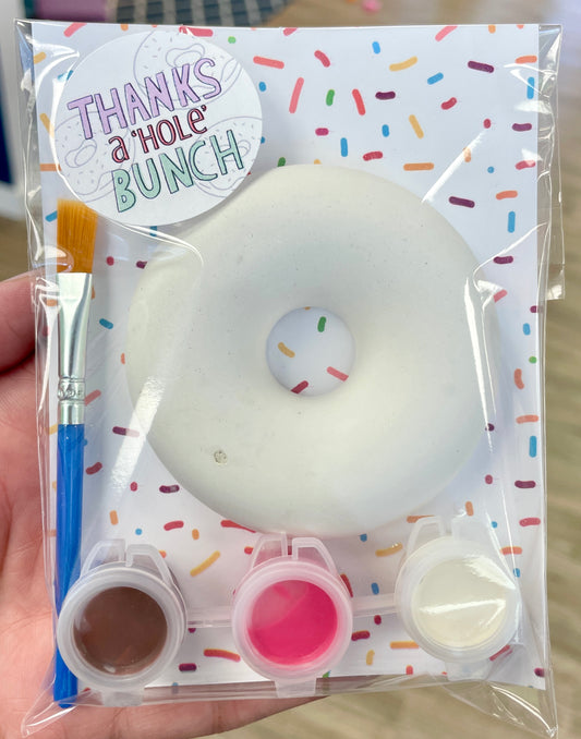 Party Favour - Plaster Donut Kit