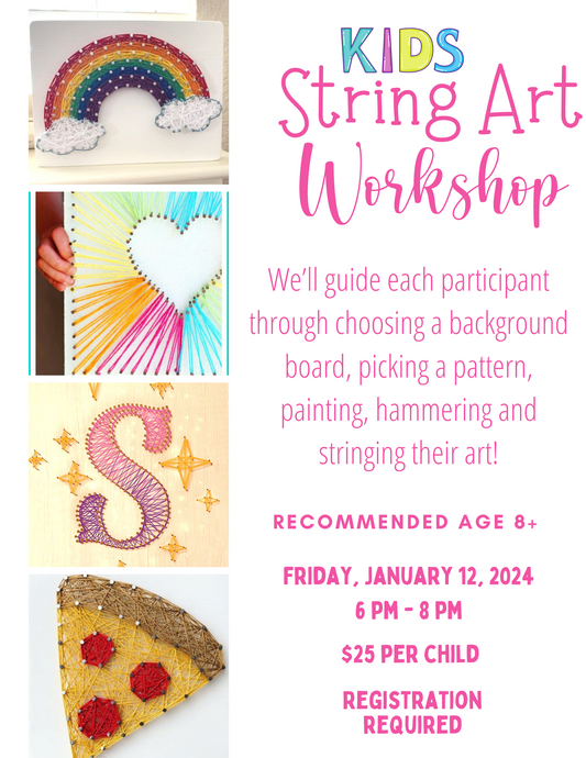 String Art Craft Workshop!