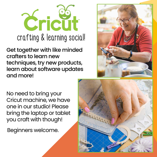 Cricut Crafting & Learning Social! - September
