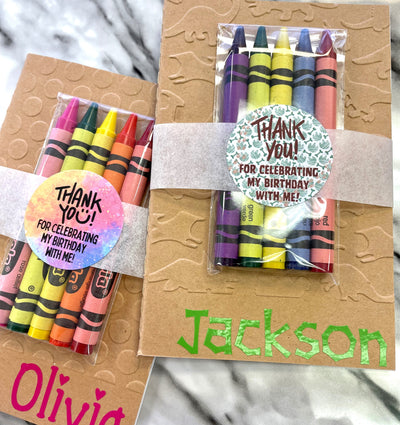 Party Favour - Embossed and Personalized Notebooks