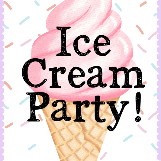 Ice Cream! Party Package