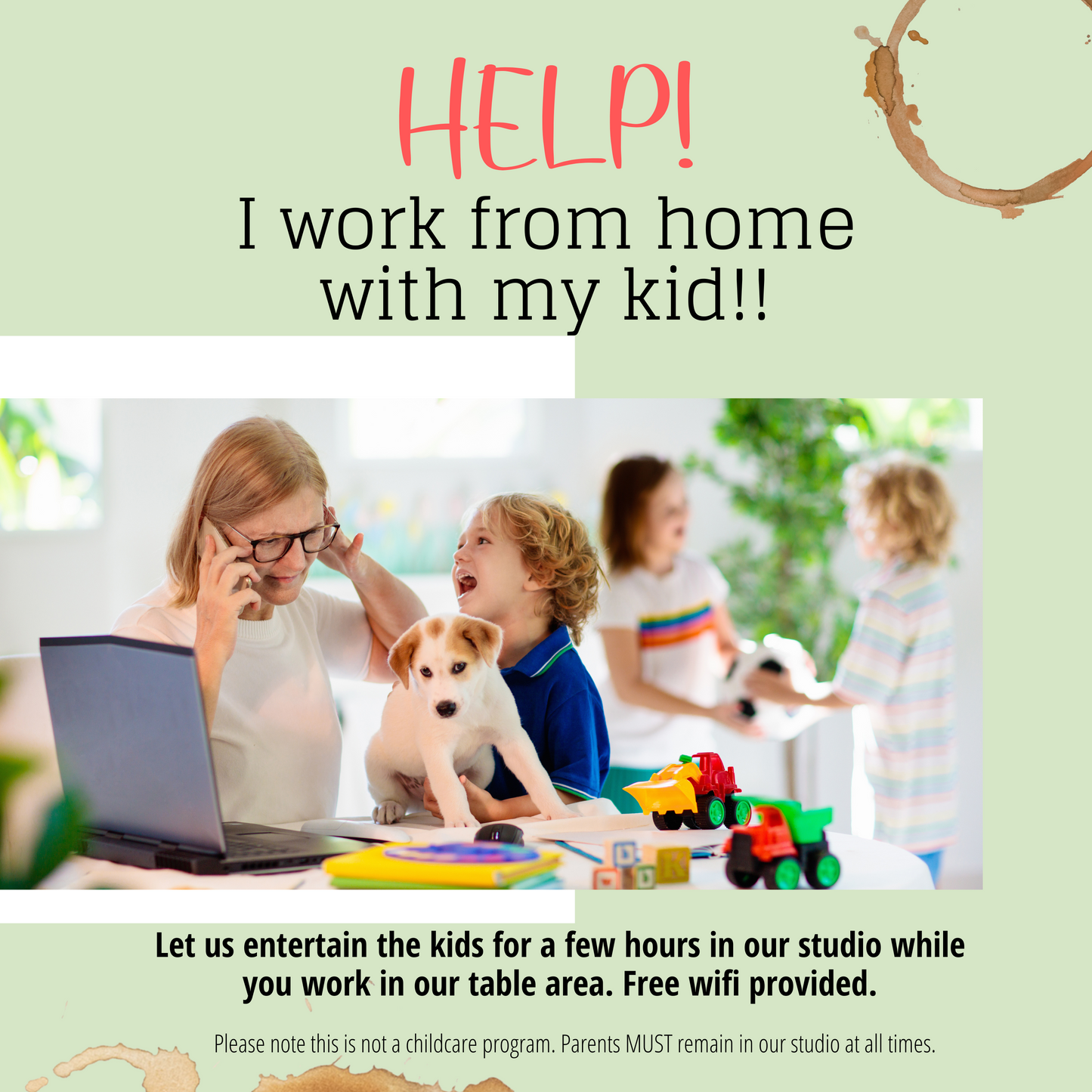 Help! I Work From Home! - September