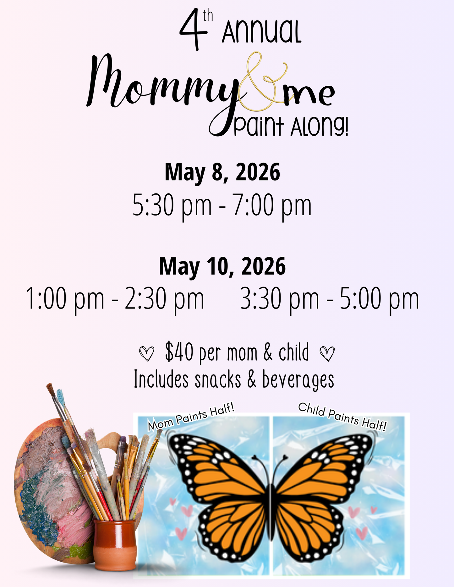 Mommy & Me Paint Along!