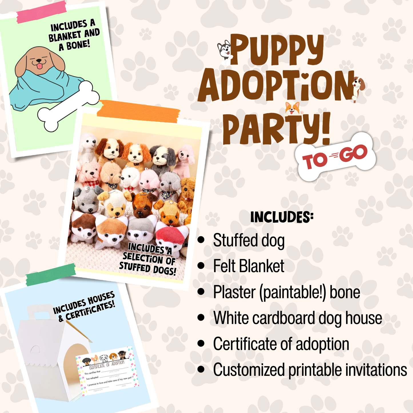 Puppy Adoption Party - ToGo!