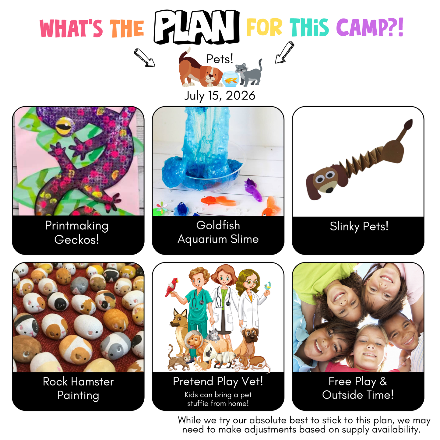 Summer Camp - July 15, 2026