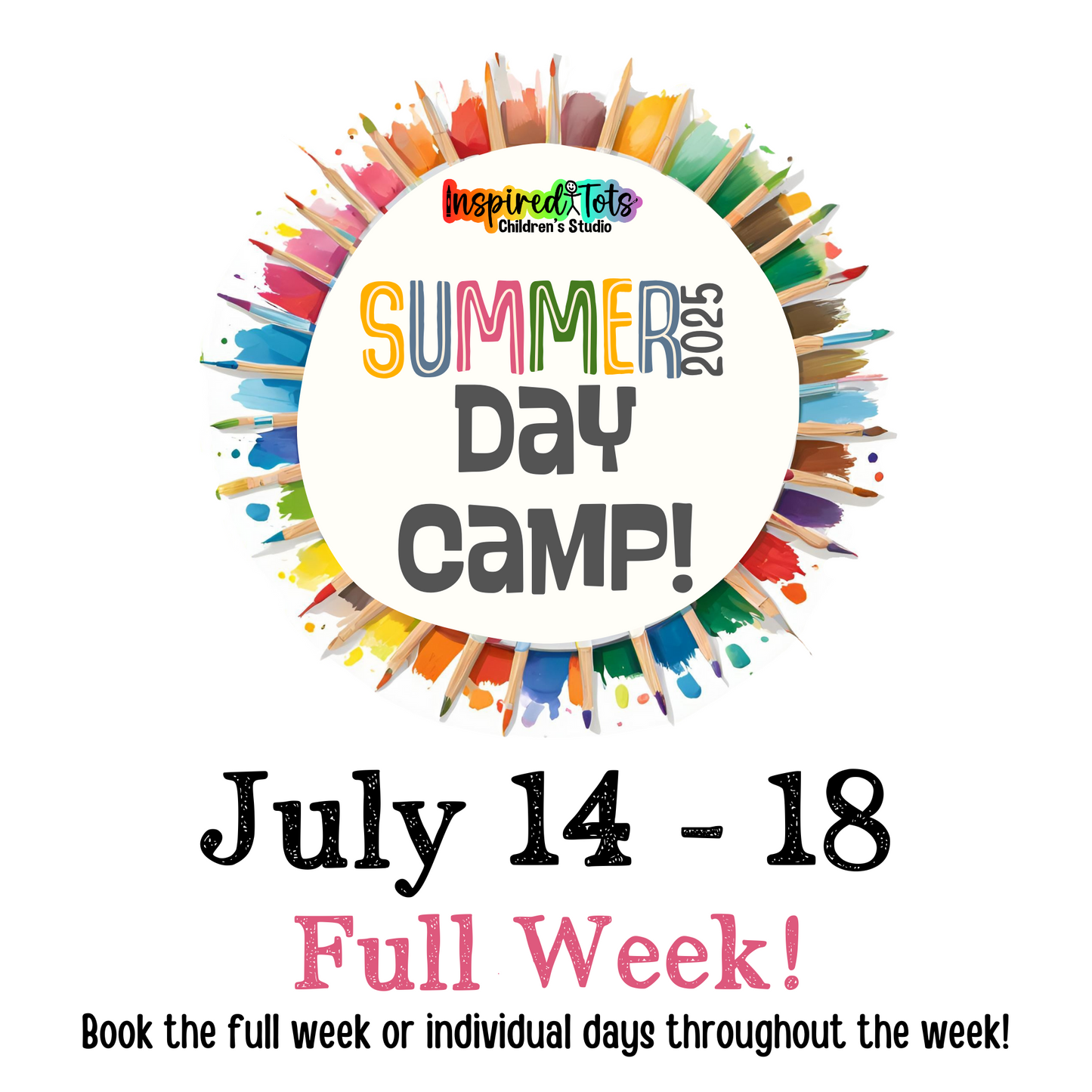 Summer Day Camp! July 14 - 18, 2025