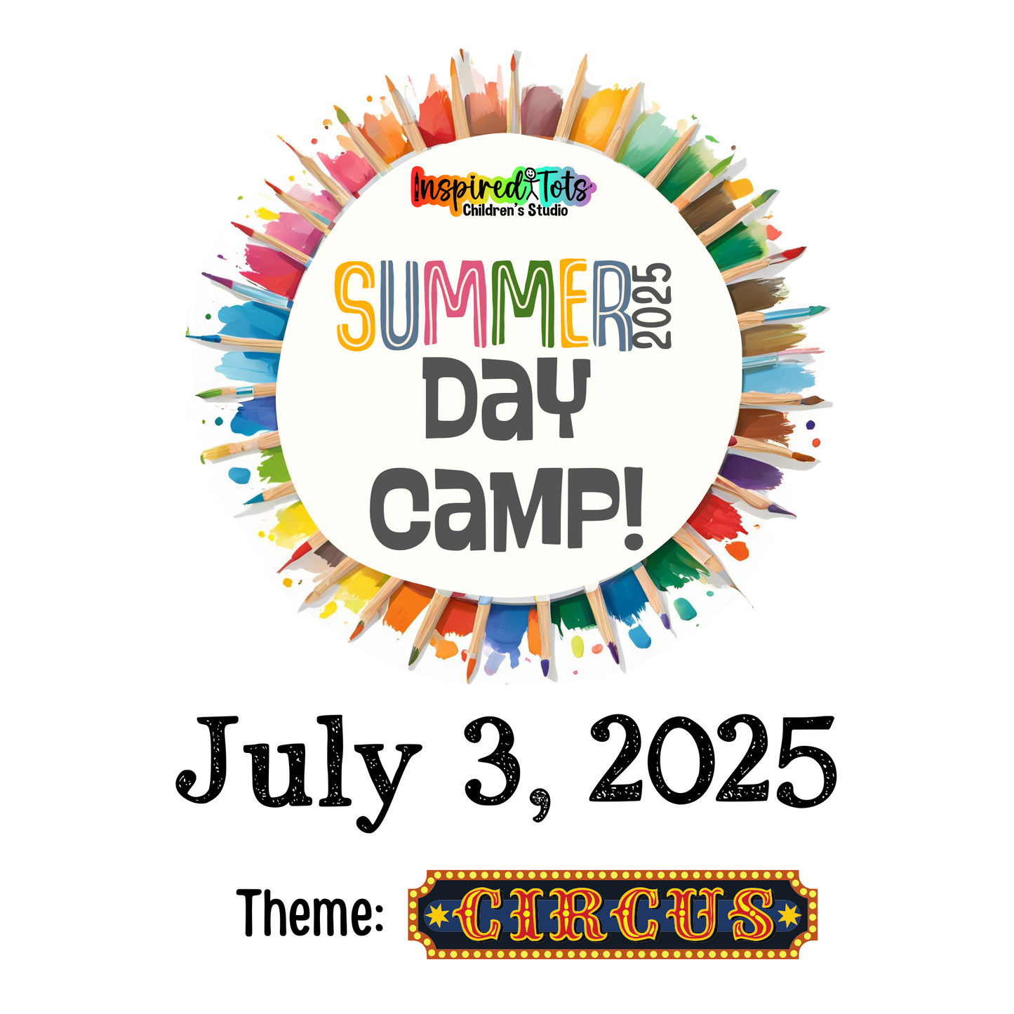 July 3 Day Camp - Circus!