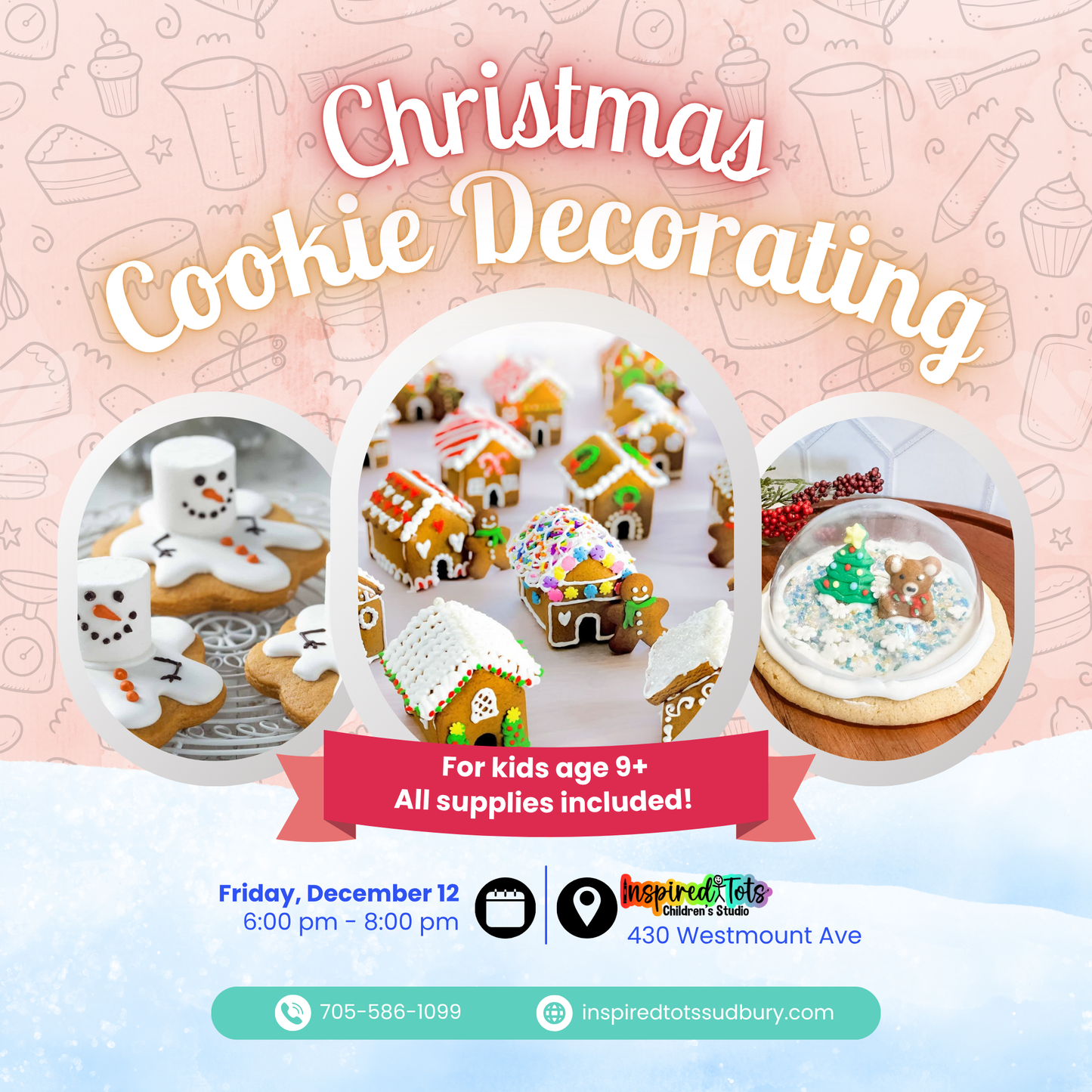 Kid's Christmas Cookie Decorating
