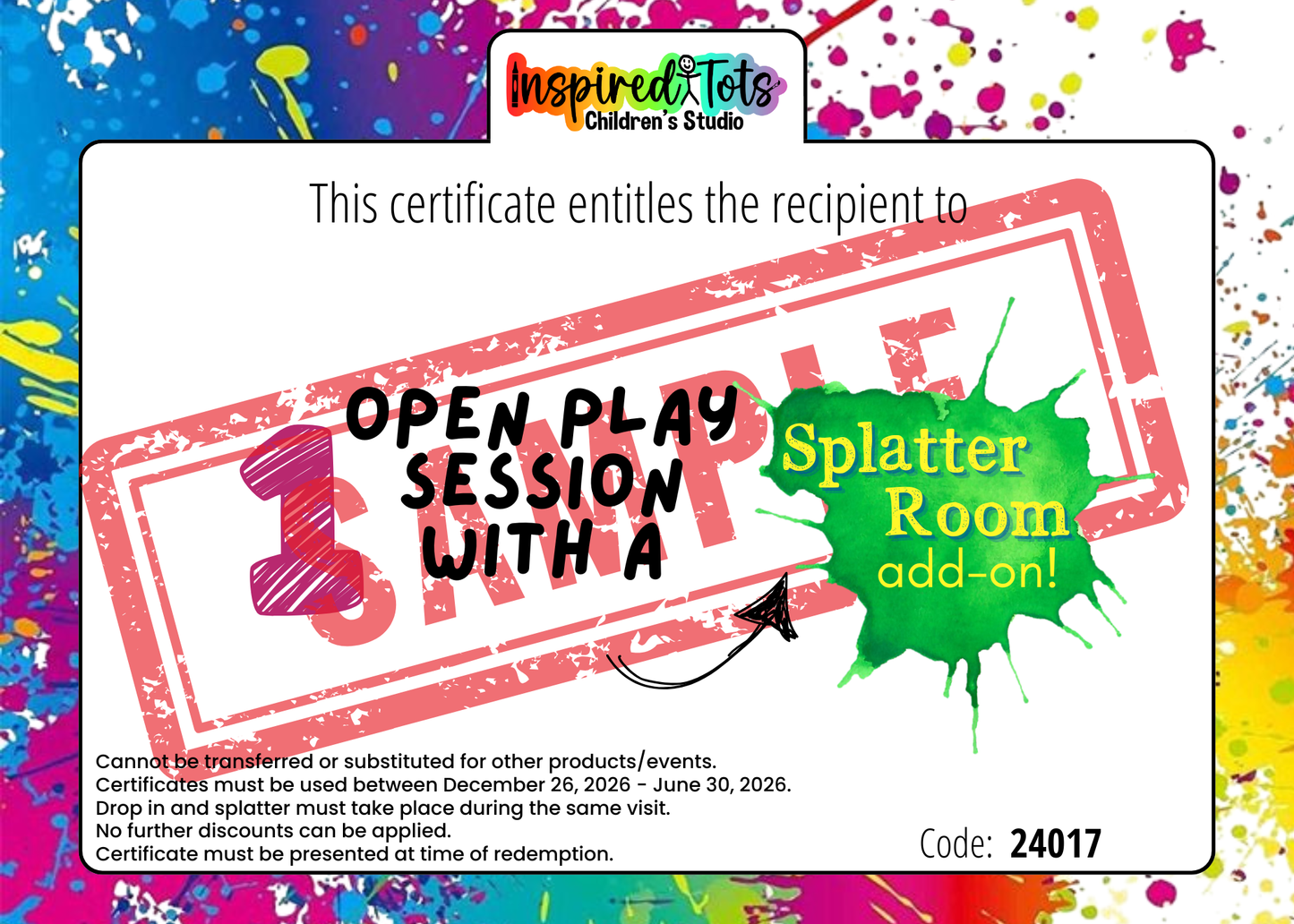 BLACK FRIDAY! Annual Holiday Family Membership!