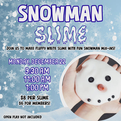 Snowman Slime Making!