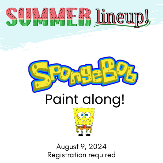 Spongebob Paint Along!